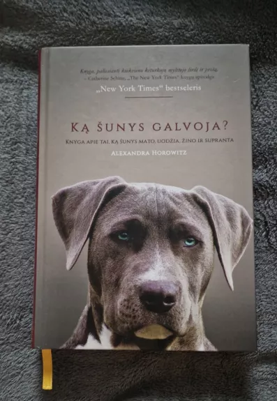 Ką šunys galvoja? Knyga apie tai, ką šunys mato, uodžia, žino ir supranta