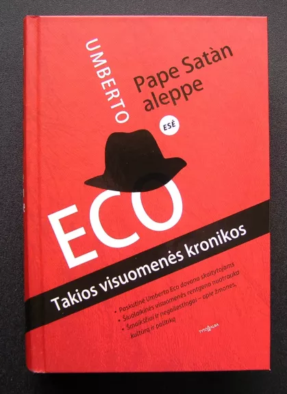 Pape Satan Allepe. Takios visuomenes kronikos