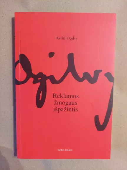 Reklamos žmogaus išpažintis