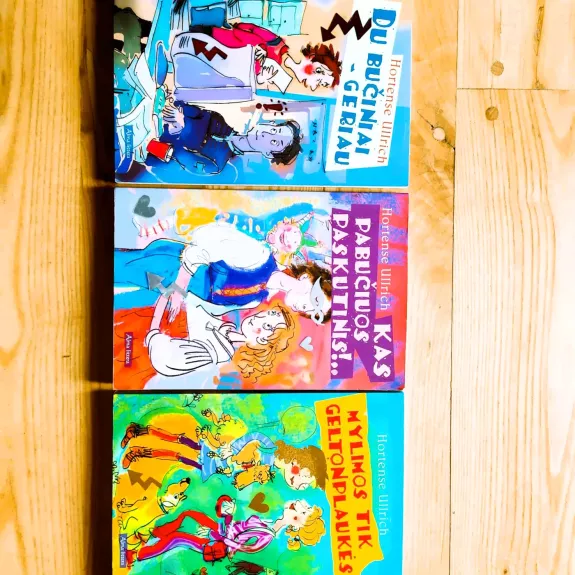 Hortense Ullrich 3 knygos