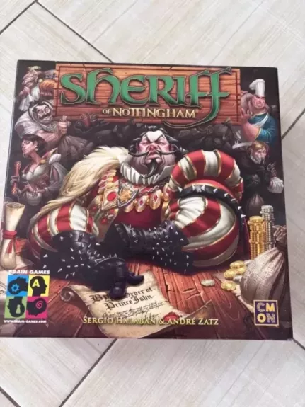 Sheriff of Nottingham - , stalo žaidimas 1