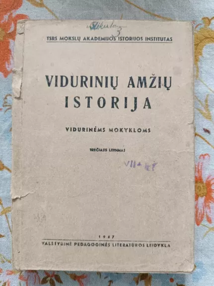 Vidurinių amžių istorija vidurinėms mokykloms