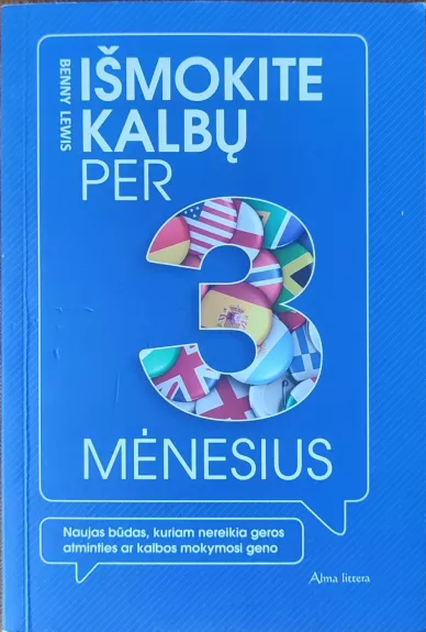 Išmokite kalbų per 3 mėnesius