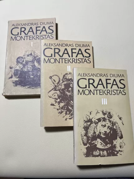 Grafas Montekristas (I, II ir III dalys)