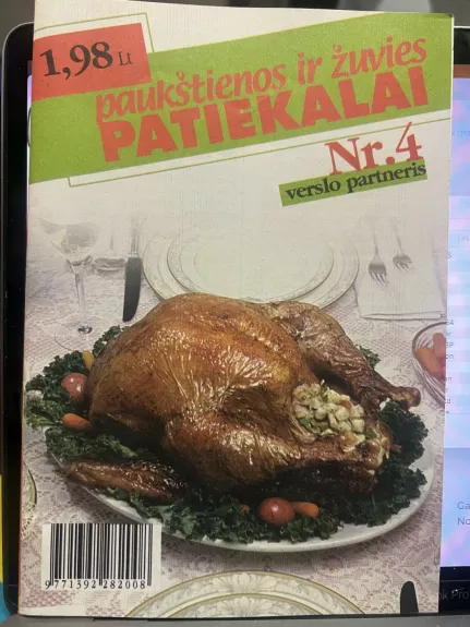 Verslo partneris 4. Paukštienos ir žuvies patiekalai