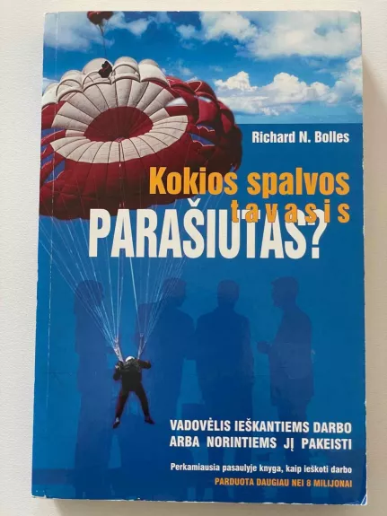 Kokios spalvos tavasis parašiutas?