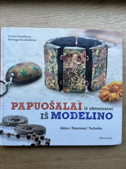 Papuošalai ir aksesuarai iš modelino