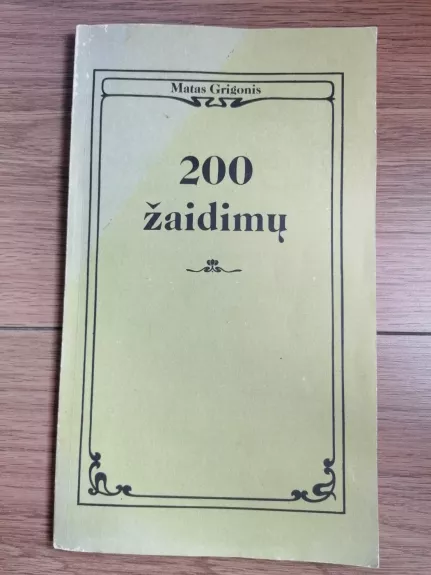 200 žaidimų