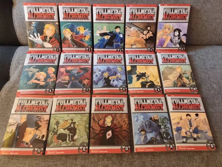Fullmetal alchemist 1- 27 (complete) manga anglų k