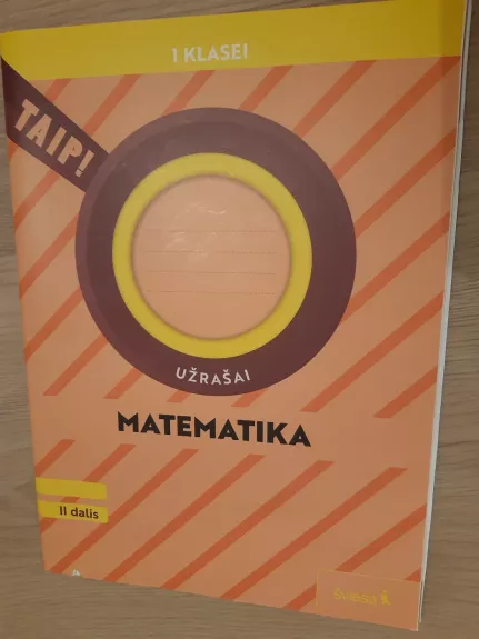 Matematika 1 klasei. Užrašai II dalis
