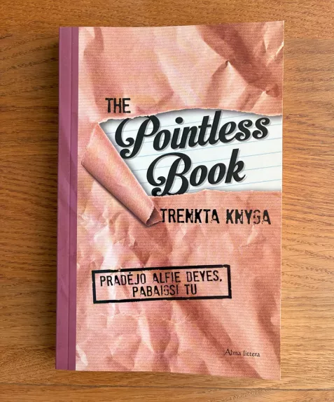 The Pointless book. Trenkta knyga