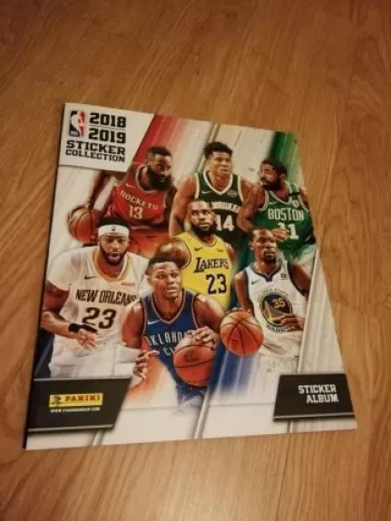 žurnalas Sticker collection 2018-2019