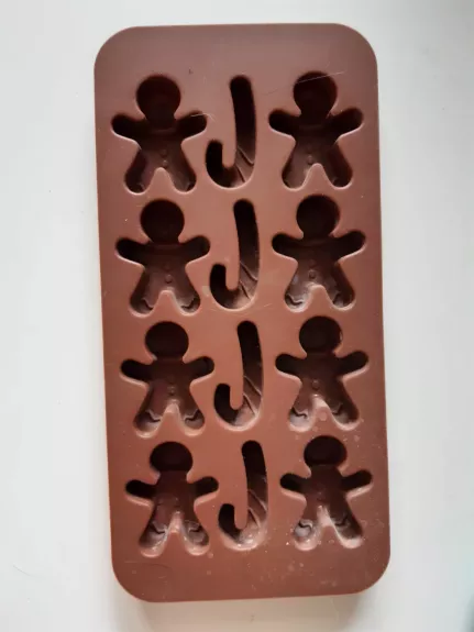Silikoninė formelė kalėdų kepiniams