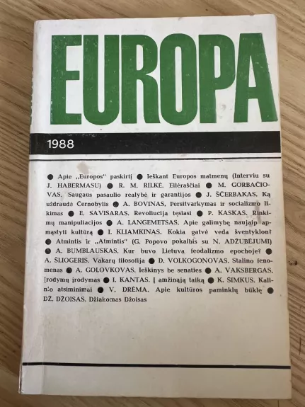 Europa 1988