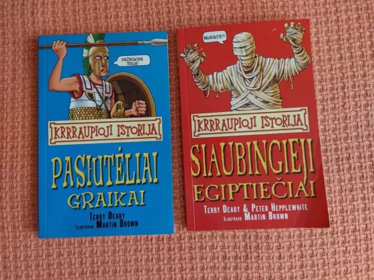 Pasiutėliai graikai. Siaubingieji egiptiečiai