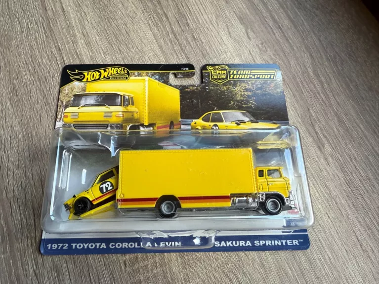 1972 Toyota Corolla Levin Sakura Sprinter Hot Wheels Premium