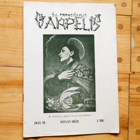 Švento Pranciškaus varpelis 1935