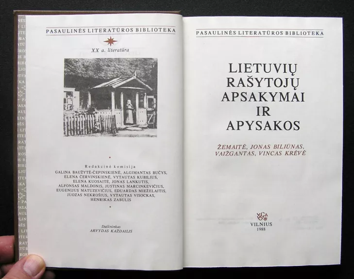 Lietuvių rašytojų apsakymai ir apysakos