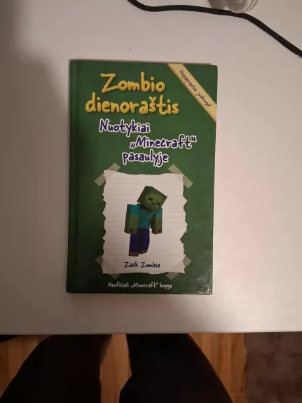 Zombio dienoraštis. Nuotykiai „Minecraft“ pasaulyje
