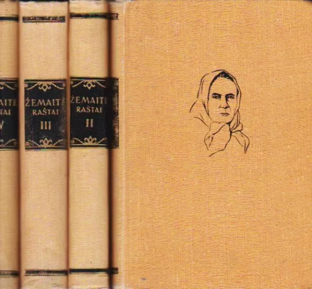 Žemaitė. Raštai I–VI tomai