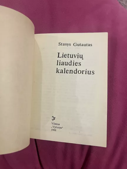 Lietuvių liaudies kalendorius
