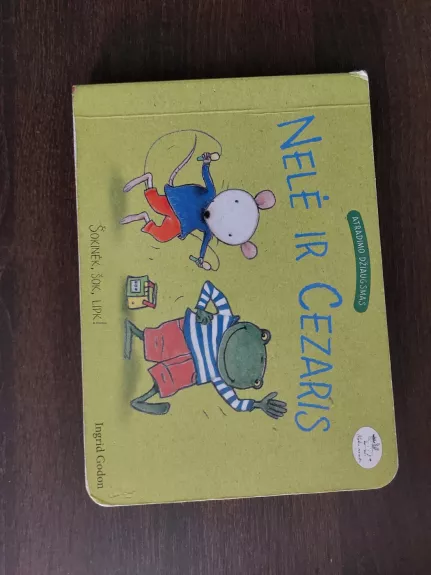 Nelė ir Cezaris. Šokinėk, šok, lipk!