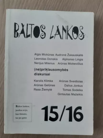 Baltos lankos 15/16