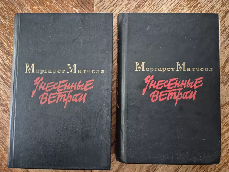 Vėjo nublokšti 2 tomai rusų kalba