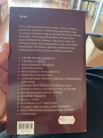 Kaip bylinėtis?: trumpas teisminio proceso vadovas