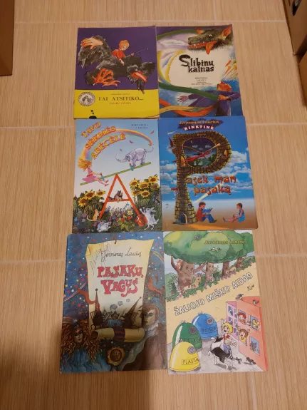 Jeronimo Lauciaus 6 vaikiškų knygų rinkinys
