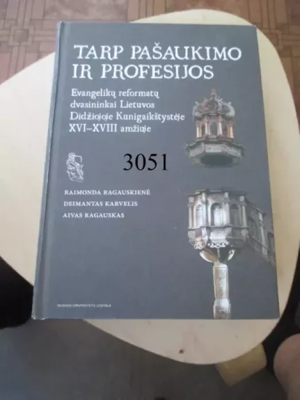 Tarp pašaukimo ir profesijos. Evangelikų reformatų dvasininkai Lietuvos Didžiojoje Kunigaikštystėje XVI–XVIII amžiuje
