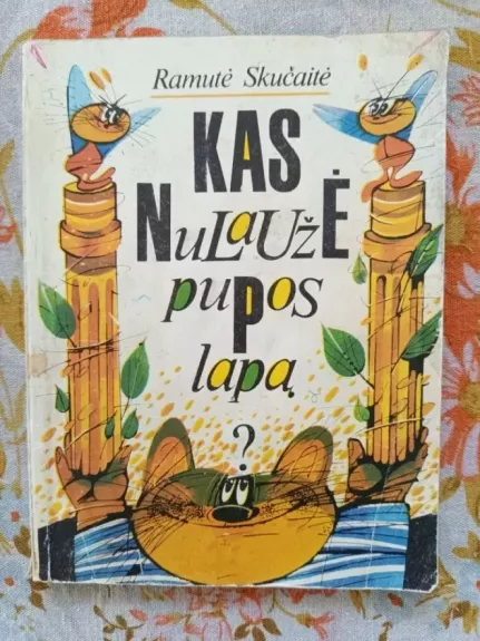 Kas nulaužė pupos lapą