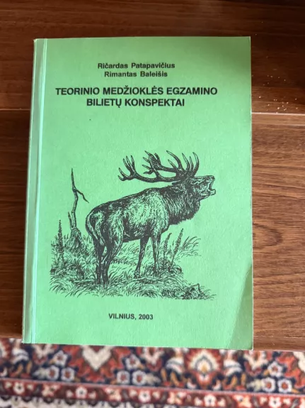 Teorinio medžioklės egzamino bilietų konspektai