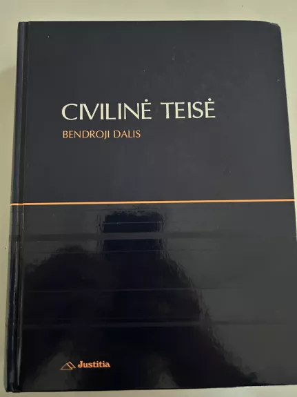 Civilinė teisė bendroji dalis