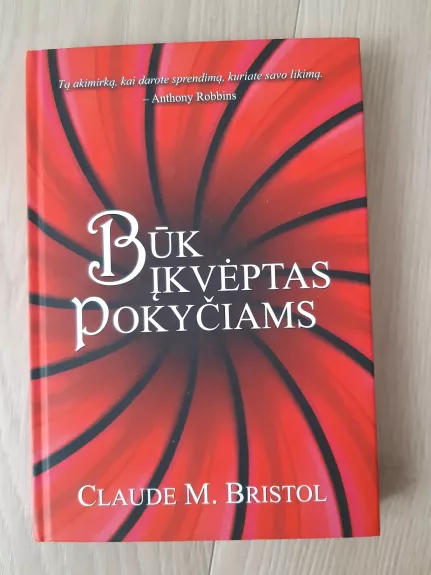 Būk įkvėptas pokyčiams