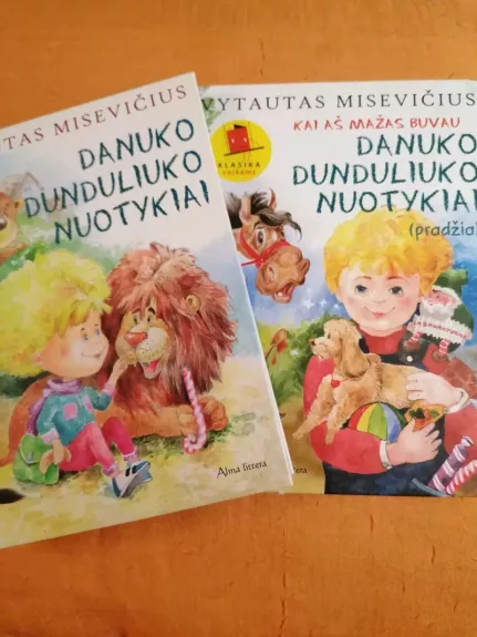 Danuko Dunduliuko nuotykiai. DVI DALYS