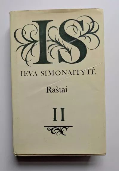 Ieva Simonaitytė raštai II tomas