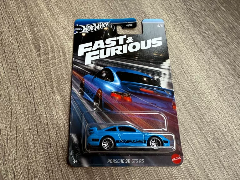 Porsche 911 GT3 RS Fast & Furious Hot Wheels