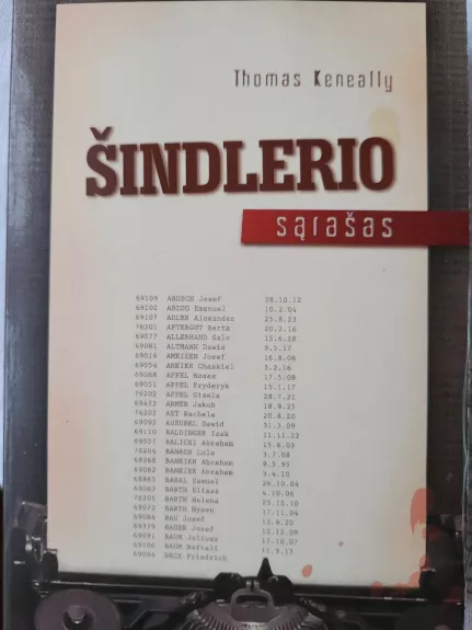 Šindlerio sąrašas