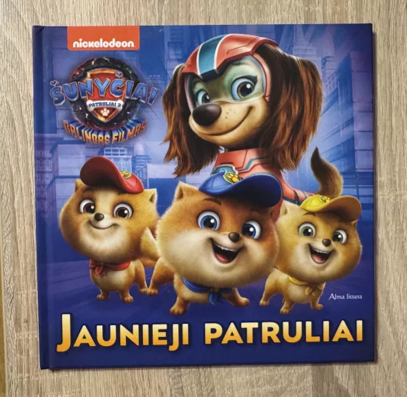 Jaunieji patruliai. Paveikslėlių knyga