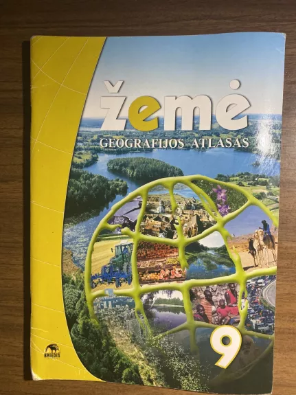 Žemė Geografijos atlasas 9kl.