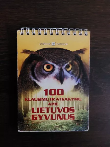100 klausimų ir atsakymų apie Lietuvos gyvūnus