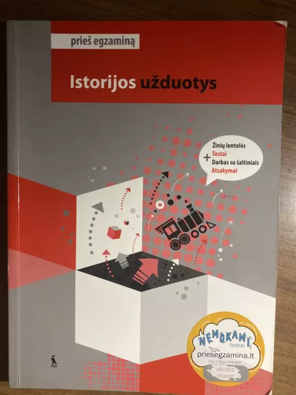 Istorijos užduotys prieš egzaminą