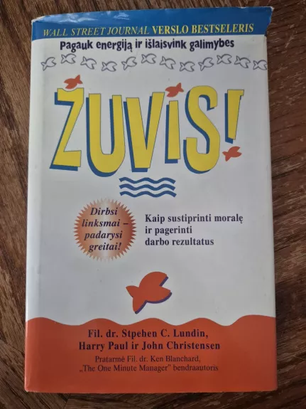 Žuvis!: kaip sustiprinti moralę ir pagerinti darbo rezultatus