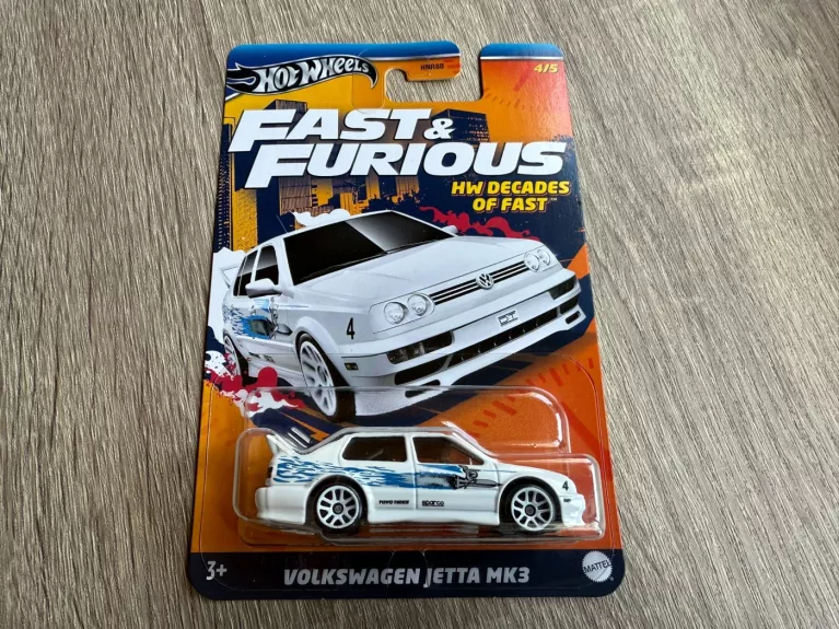 Volkswagen Jetta MK3 Fast & Furious Hot Wheels