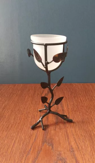 Metalinė žvakidė, aukštis 18,5cm