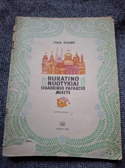 Buratino nuotykiai Sidabrinio paparčio mieste