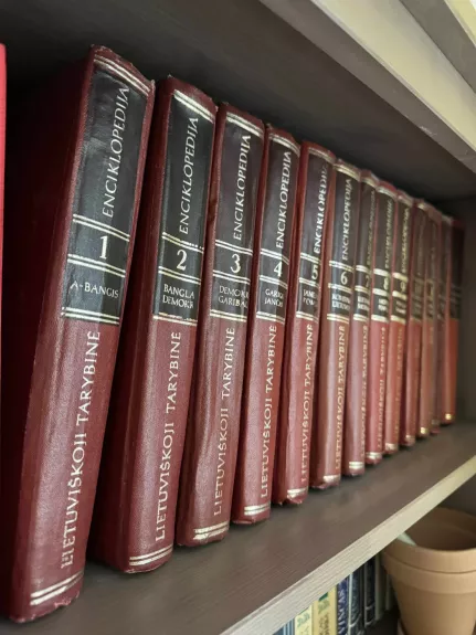Lietuviškoji tarybinė enciklopedija, 12 tomų + papildymas