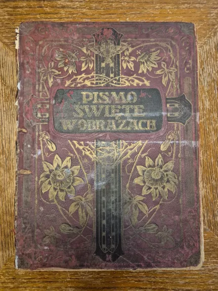 Iliustruotas Šventasis raštas Pismo święte w obrazach Lenkija 1930