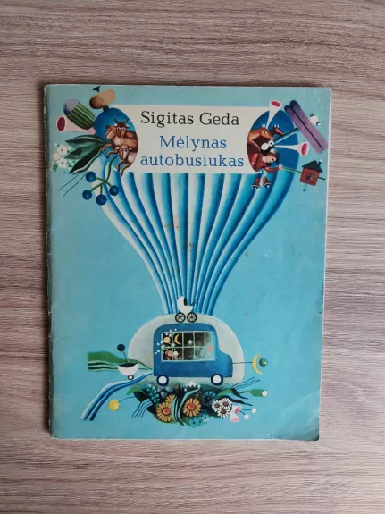 Mėlynas autobusiukas